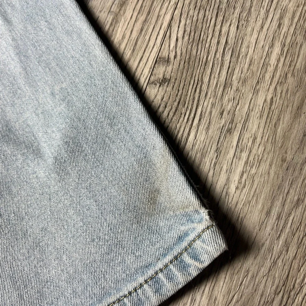 Levi's 510 Skinny Jeans Mens‎ 31x29 Light Wash Blue Denim Stretch Tapered Pants